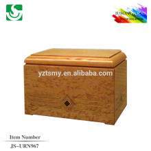 JS-URN967 newly designed cremation wooden urn